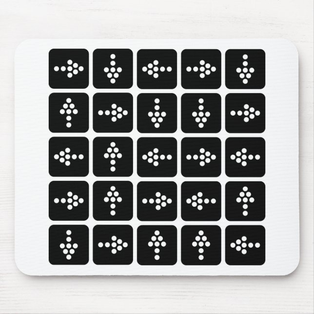 LED-Pfeil Mousepad (Vorne)