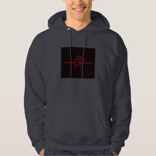LED-Symbol Hoodie