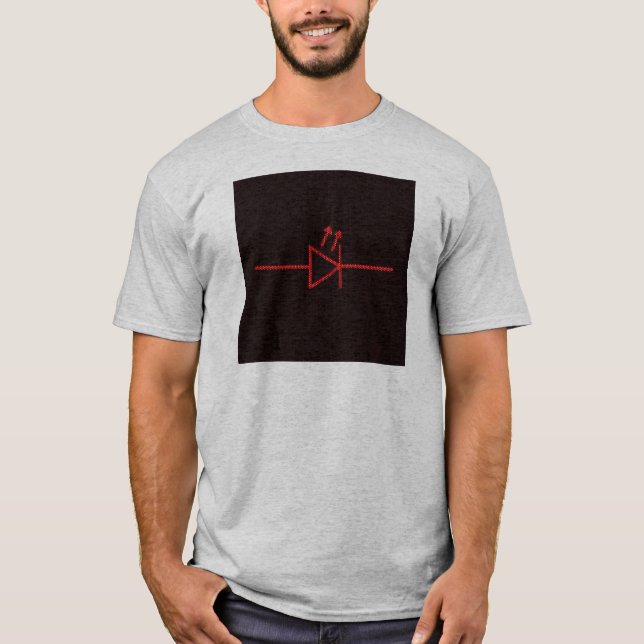 LED-Symbol T-Shirt (Vorderseite)