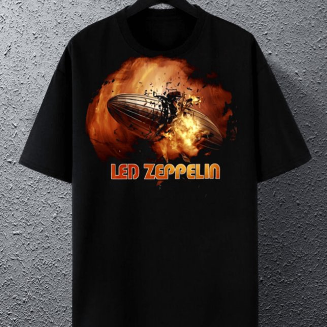 Led Zeppelin geht nach Kalifornien Unisex T - Shir T-Shirt (Von Creator hochgeladen)