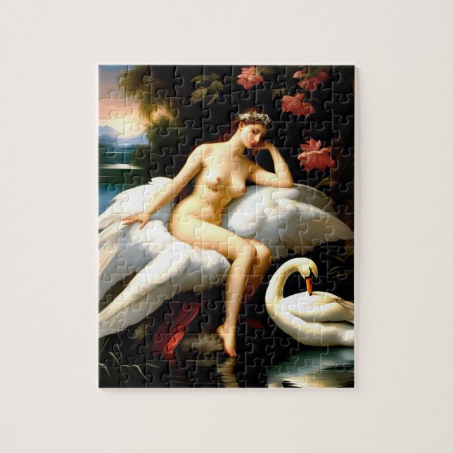 Leda und Swan Puzzle (Vertikal)