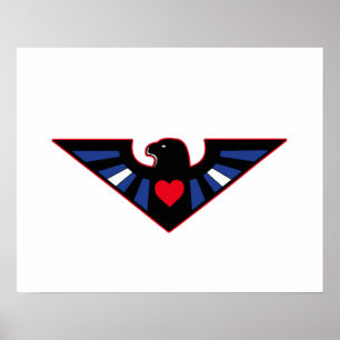 Leder Adler Stolz Poster