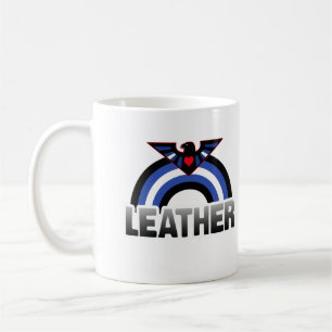 Leder Adler Stolz Tasse