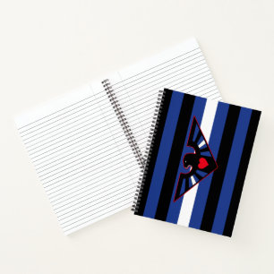 Leder-Adler-Stolzflagge Notizbuch