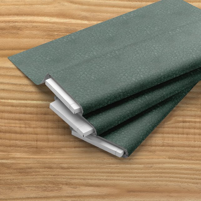 Leder aus antiken grünen Imitaten Stoff (Von Creator hochgeladen)