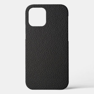 Leder aus schwarzem Imitat Case-Mate iPhone Hülle