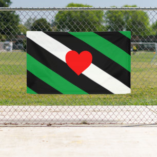 Leder Boi Stolzflagge Banner
