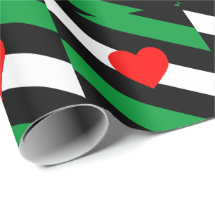 Leder Boi Stolzflagge Geschenkpapier