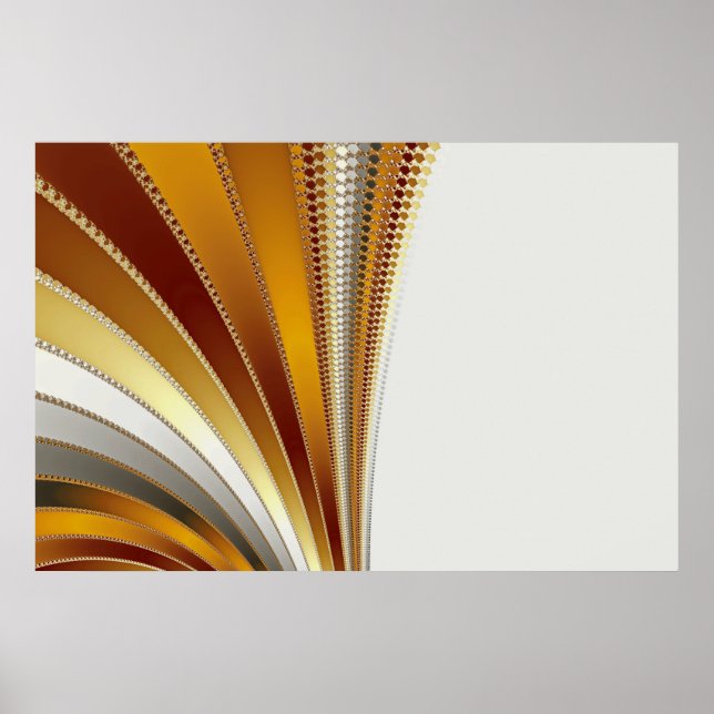 Leder - Fraktal Poster (Vorne)