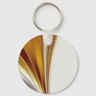 Leder - Fraktal-Schlüsselanhänger Schlüsselanhänger