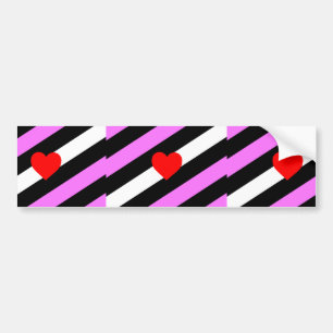Leder-Girl-Pride-Flagge Autoaufkleber