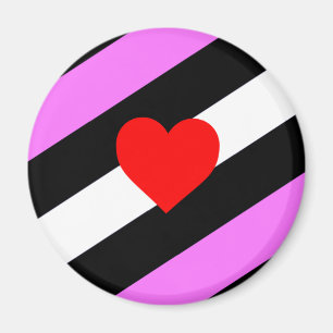 Leder-Girl-Pride-Flagge Magnet
