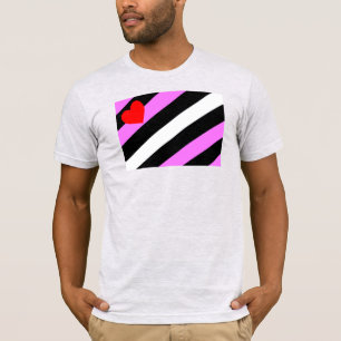 Leder-Girl-Pride-Flagge T-Shirt