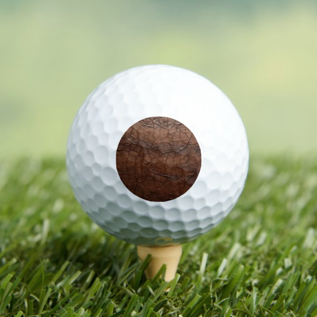 Leder  golfball (Insitu T-Shirt)