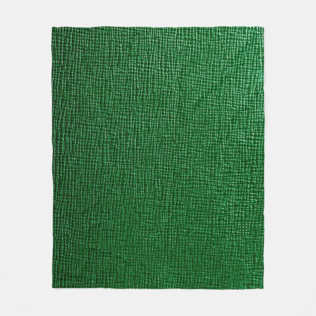Leder mit abstraktem Muster in grüner Farbe. Abstr Fleecedecke (Vorderseite)