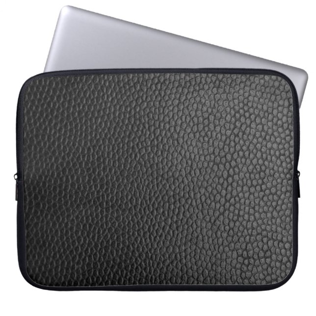 Leder-Neopren-Laptop-Sieb Laptopschutzhülle (Vorderseite)