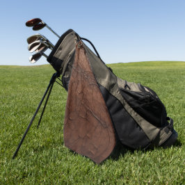 Leder-Optik Golfhandtuch