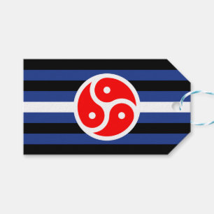 Leder-Praxis-Stolzflagge Geschenkanhänger