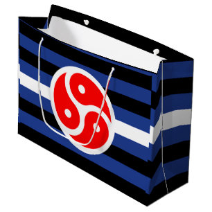 Leder-Praxis-Stolzflagge Große Geschenktüte