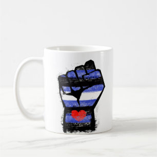 Leder Pride Faust Kaffeetasse