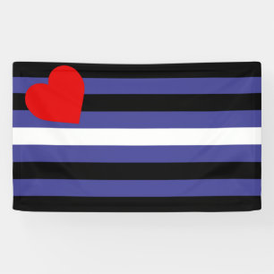 Leder-Pride-Flagge Banner