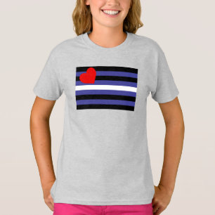 Leder-Pride-Flagge T-Shirt