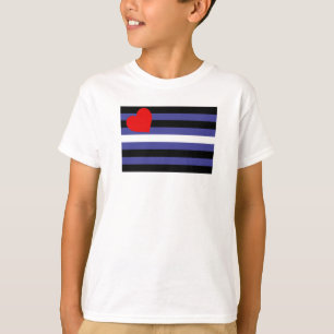 Leder-Pride-Flagge T-Shirt