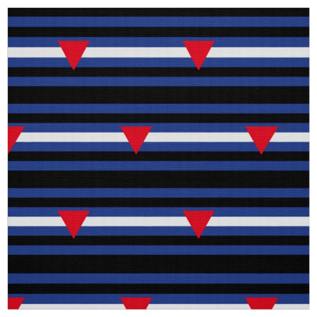 Leder Queer Pride-Flagge Stoff (Muster)