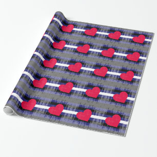 LEDER-STOLZ-DESIGNED MIT ABSICHTLICHEN FEHLERN -.p Geschenkpapier