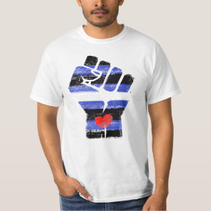 LEDER WIDERSTEHT DER FAUST T-Shirt