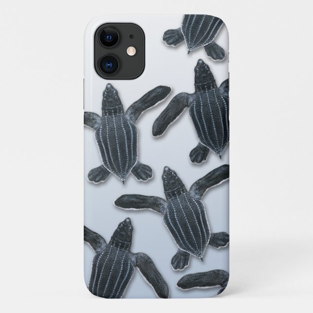 Lederback Sea Turtle iPhone Case (Rückseite)