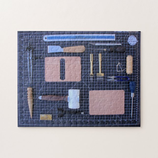 Lederbearbeitungstool - 11x14 - 252 Stk. Puzzle (Horizontal)