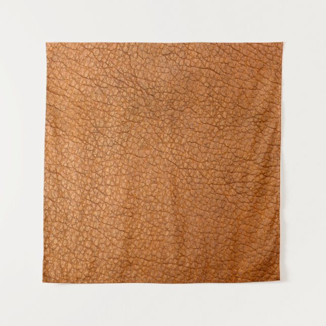 Lederbraun nah wandteppich (Vorderseite)