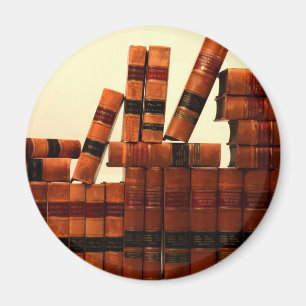 Lederbücher Magnet