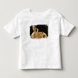 Lederfarbener Sandstein Architrave mit Greif, Kleinkind T-shirt