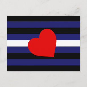 LEDERFLAGGE ORIGINAL MIT SYMBOL -.png Postkarte