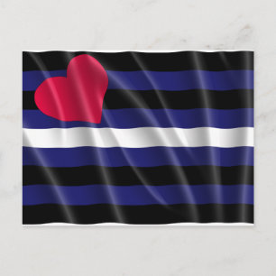 LEDERFLAGGE WEHT -.png Postkarte