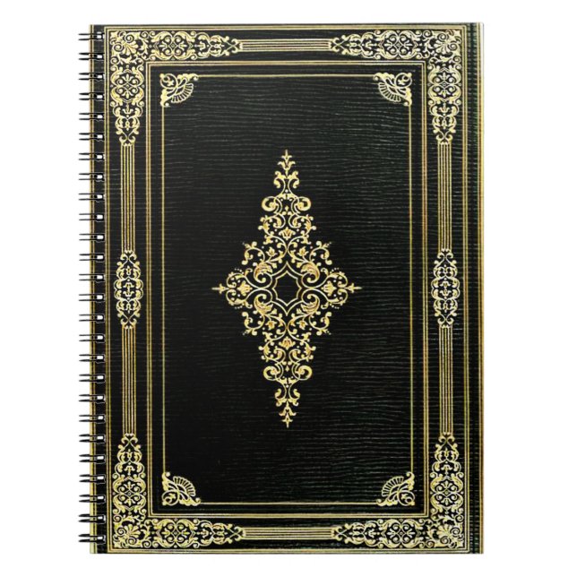 Ledergebundenes Buch (Vorderseite)