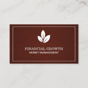 Ledergewebe Visitenkarte