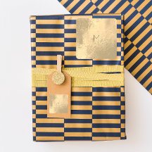 Ledergoldblush Metallpulver Minimal Monogramm