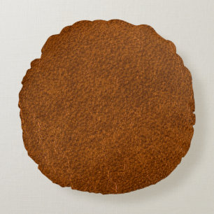 Ledergrundtier, Wohngestaltung, Hintergrund, Rundes Kissen