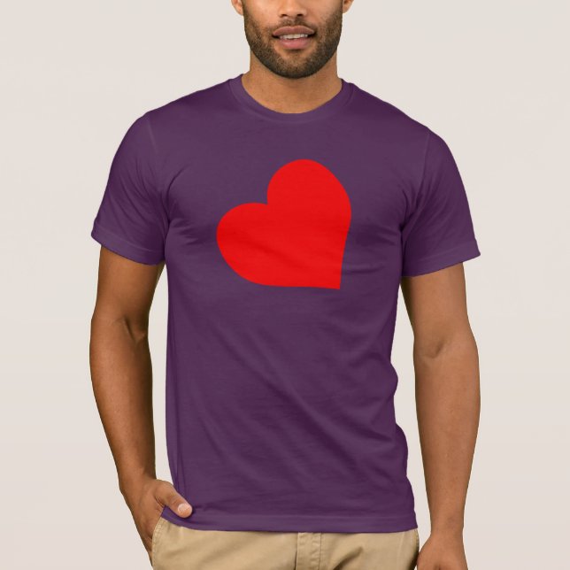 LEDERHERZSYMBOL T-Shirt (Vorderseite)