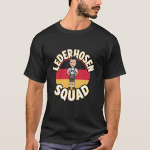 Lederhosen Squad Lustige Kleidung für deutsche Ko T-Shirt