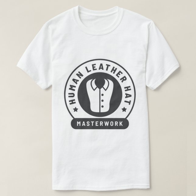 Lederleder-Shirt — Rimworld Cap T-Shirt (Design vorne)