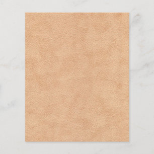 Lederleder Texture Scrapbook Paper - Tan