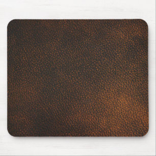 Lederne Beschaffenheit Browns Mousepad