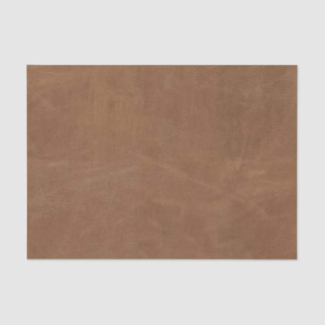 Lederne Beschaffenheit Decoupage Browns Seidenpapier (Vorderseite)