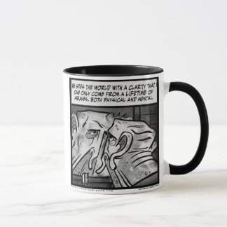 Lederne Tasse Douglas - besonders angefertigt
