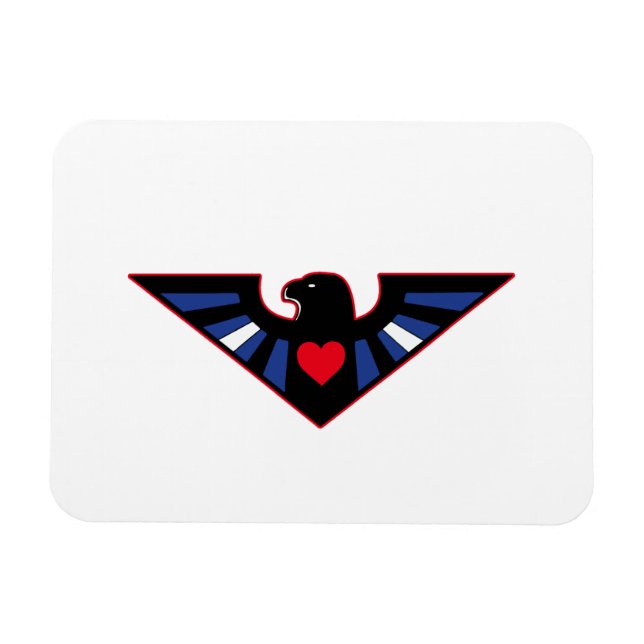 Lederner Eagle-Stolz Magnet (Horizontal)
