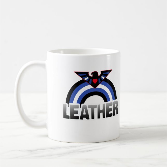 Lederner Eagle-Stolz Tasse (Links)